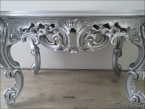 barok zilveren salontafel